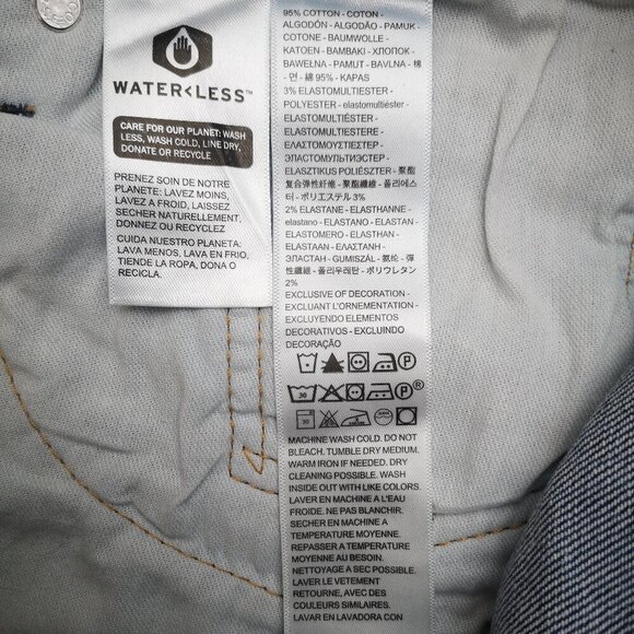 NWT Levi's 514 Men's Size 36/30 Straight Leg Medium Wash Blue Jeans - Picture 10 of 14